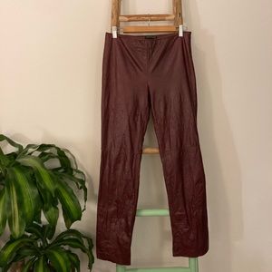 Kenneth Cole leather pants